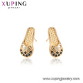 95603 xuping luxurious personalized high heel shoes stud earring with 18k gold plated